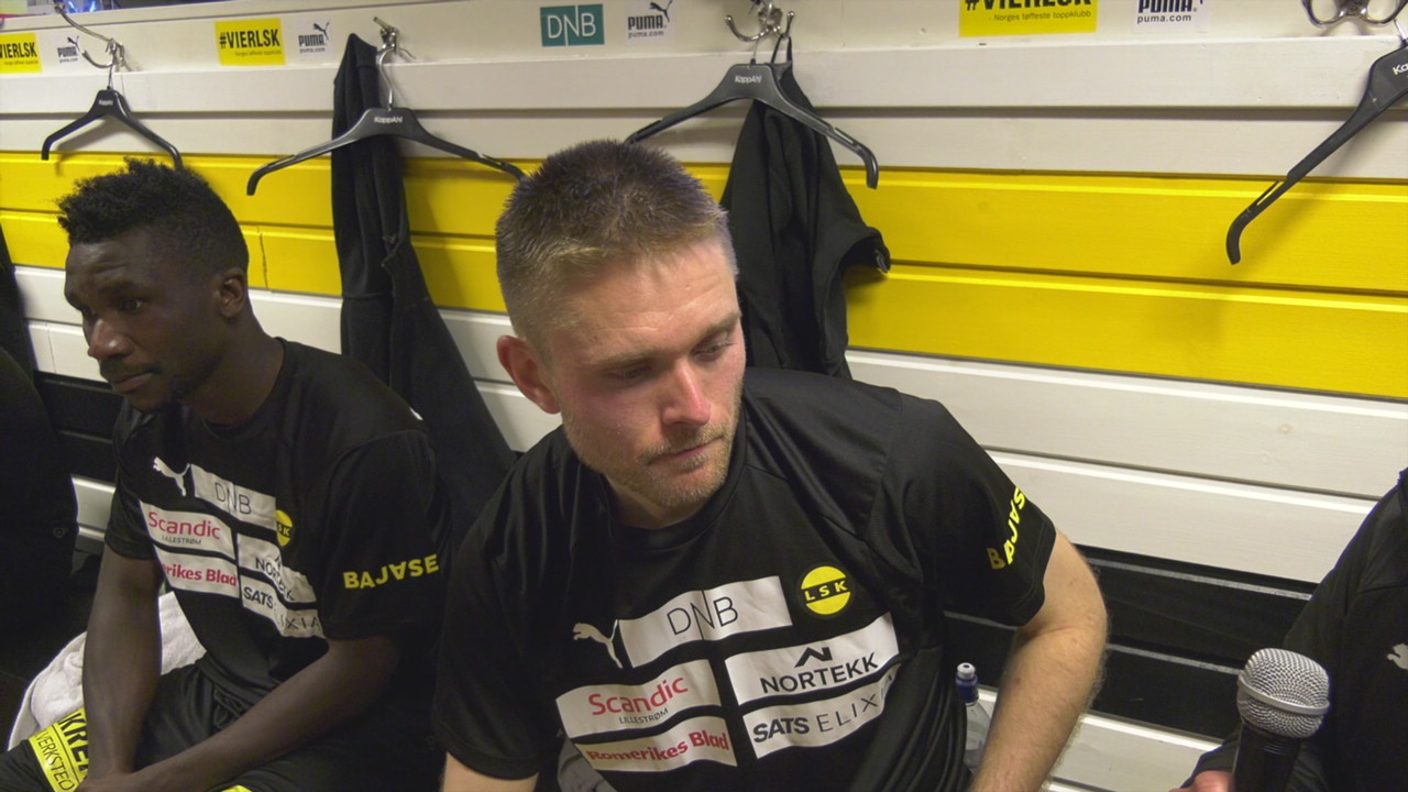Vi hadde matchen i våre egne hender